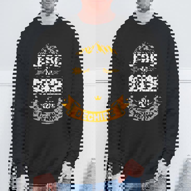 Je Suis Un Coach Qui Déchire Idée Original Drôle Sweater e Cadeaux pour les vieillards