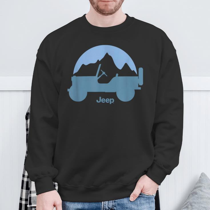 Jeep Willys Mountains Sweatshirt Gifts for Old Men