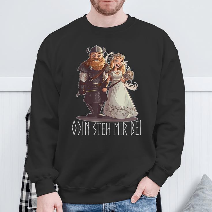 Jgaikings Odin Steh Mir Beiiking Sweatshirt Geschenke für alte Männer