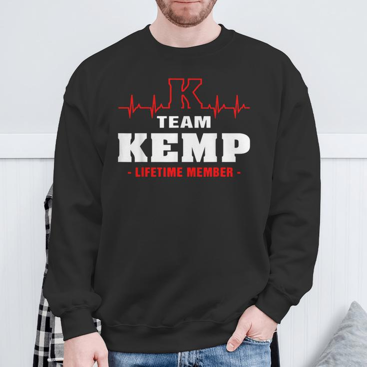 Kemp Surname Family Last Name Team Kemp Lifetime Member Sweatshirt Gifts for Old Men