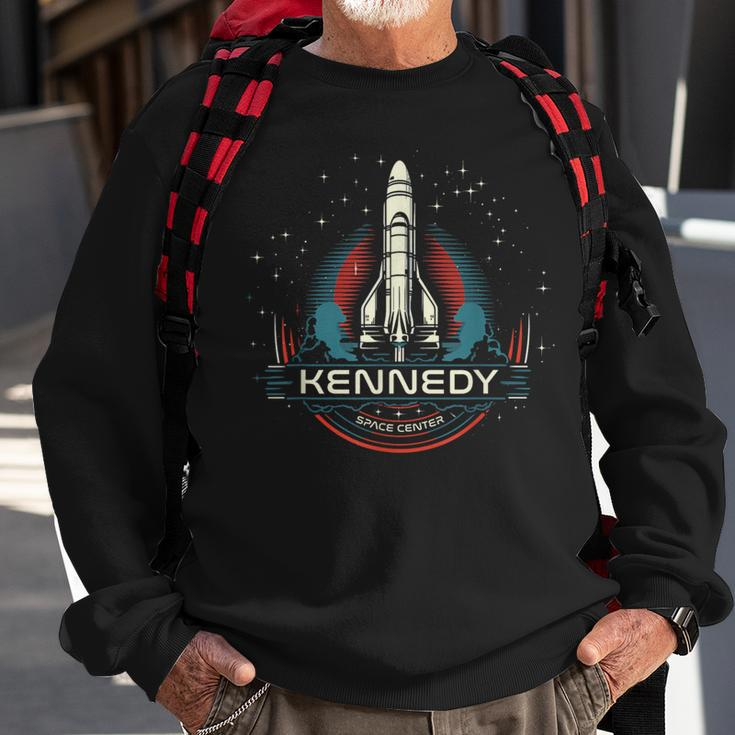 Kennedy Space Center Merritt Island Florida Shuttle Sweatshirt Gifts for Old Men