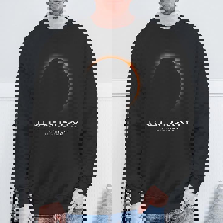 Kentucky Total Solar Eclipse 2024 Kentucky Solar Eclipse Sweatshirt Gifts for Old Men