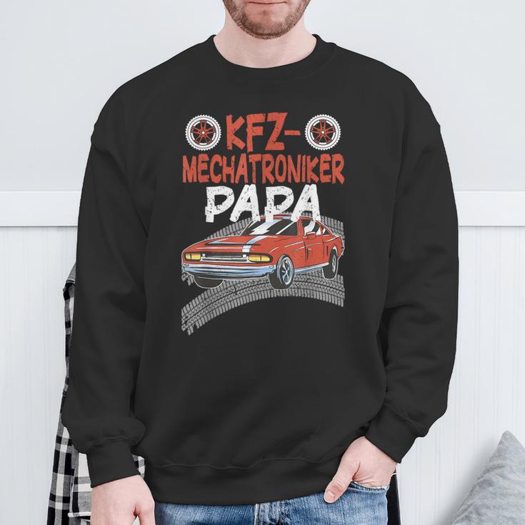 Kfz Mechatroniker Papa Schrauber Und Mechatroniker Sweatshirt Geschenke für alte Männer