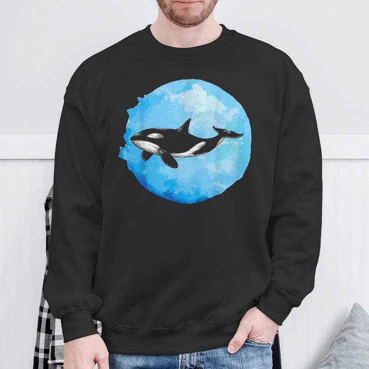 Killer Whale Orca Sweatshirt Geschenke für alte Männer
