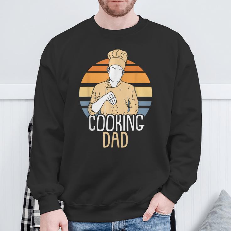 Kochenderater Kochen Papa Papi Kochatertag Sweatshirt Geschenke für alte Männer