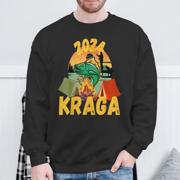 Kraga Camping Angeln Sweatshirt Geschenke für alte Männer