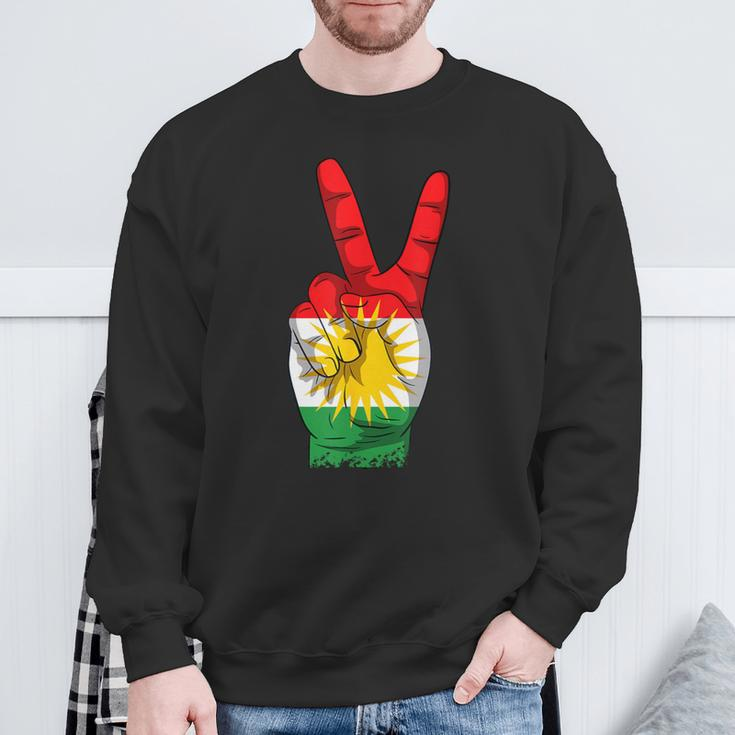 Kurdi Flag Kurdistan S Sweatshirt Geschenke für alte Männer