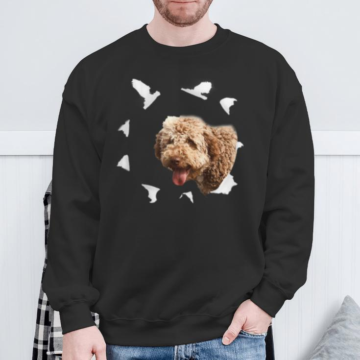 Lagotto Romagnolo Lagotto Romagnolo Dog Sweatshirt Geschenke für alte Männer