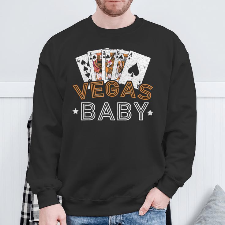 Las Vegas Nevada Strip Glücksspielproblem Sweatshirt, Schwarz S Geschenke für alte Männer