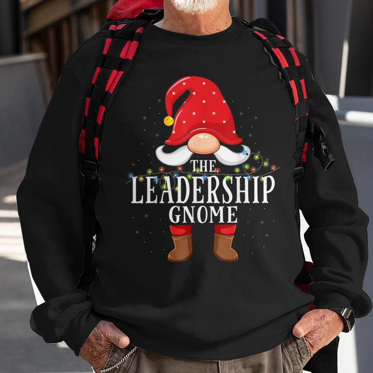Leadership Gnome Matching Christmas Family Pajama Sweatshirt Gifts for Old Men