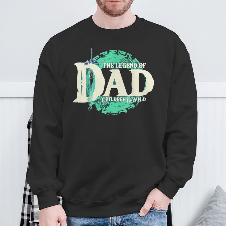 The Legend Of Dad Children Of The Wild Father's Day Sweatshirt Gifts for Old Men