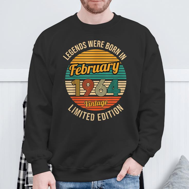 Legends Were Born In January 1964 60Th Birthday Sweatshirt Gifts for Old Men