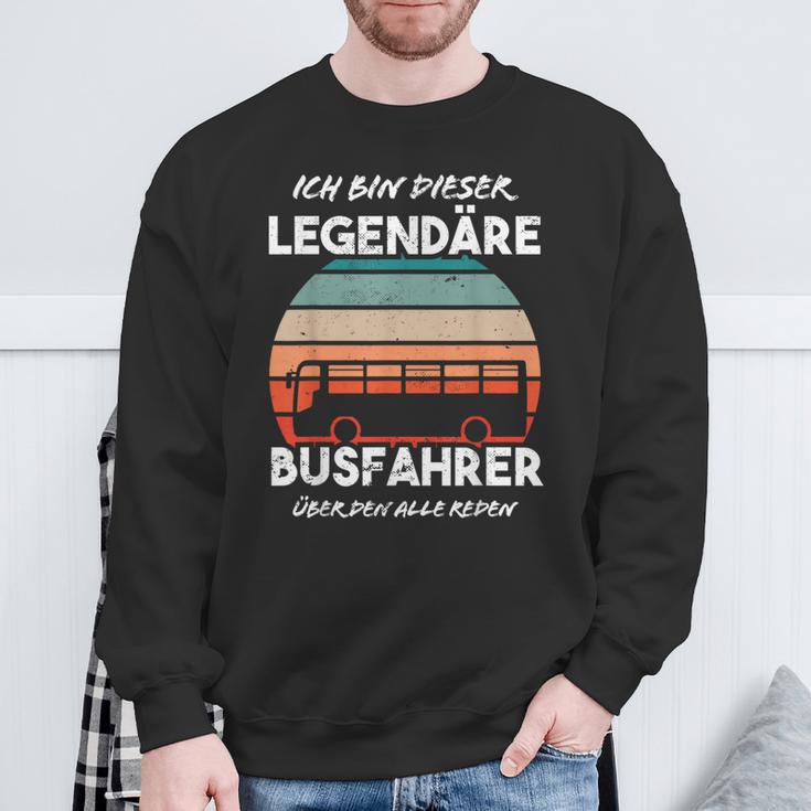 Line Bus Best Bus Driver Sweatshirt Geschenke für alte Männer