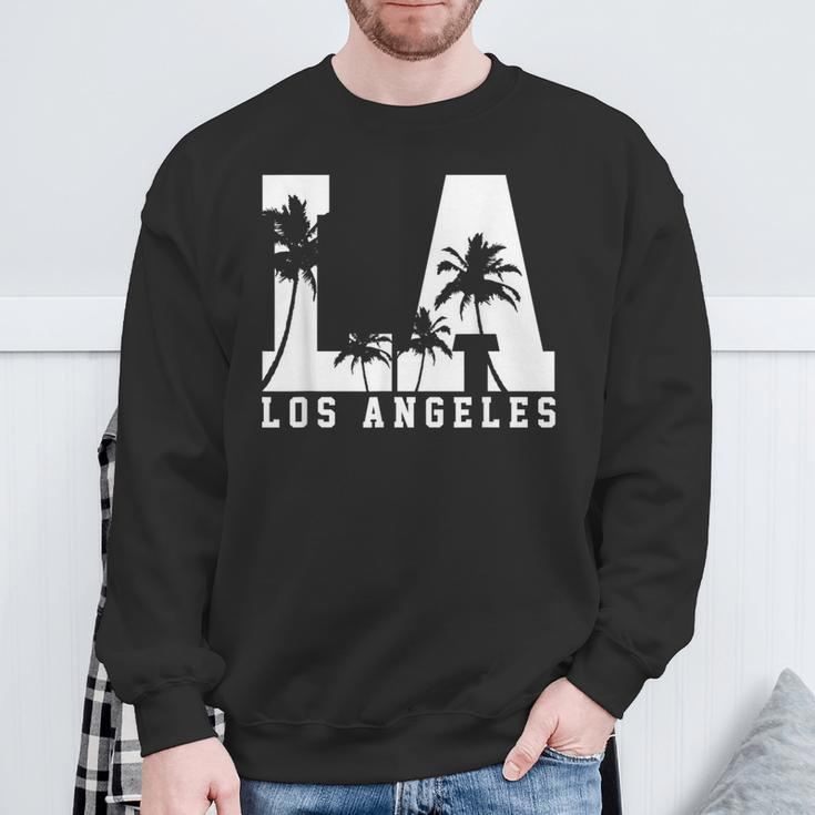 Los Angeles La California Usa America Souvenir Sweatshirt Geschenke für alte Männer