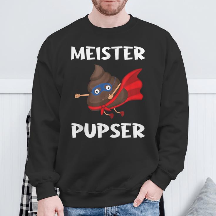 I Love Kacken Kackheen Fart Pupsen Meister Pupser Sweatshirt Geschenke für alte Männer