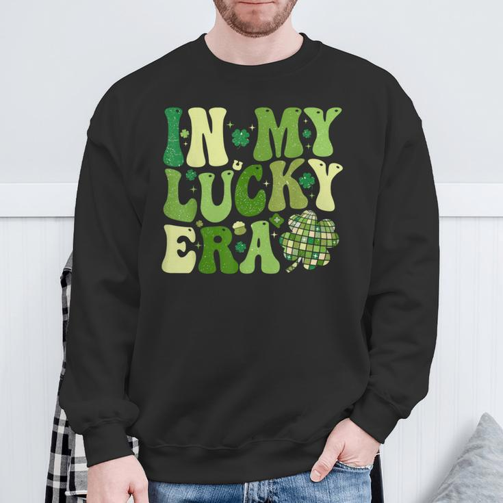 In My Lucky Era Happy St Pattys Day Girls Ns Sweatshirt Gifts for Old Men