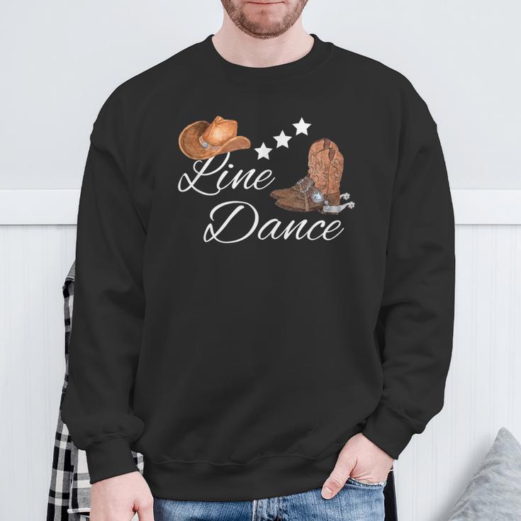 Lustiges Geschenk Für Line Dancer Mit Dem Line Dance Sweatshirt Geschenke für alte Männer