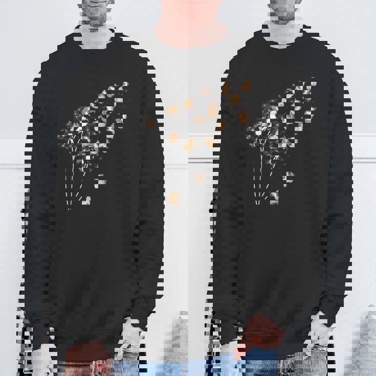 Lustiges Löwenzahn-Meerschweinchen-Kollektion Süßes Meerschweinchen-Sammlung Sweatshirt Geschenke für alte Männer
