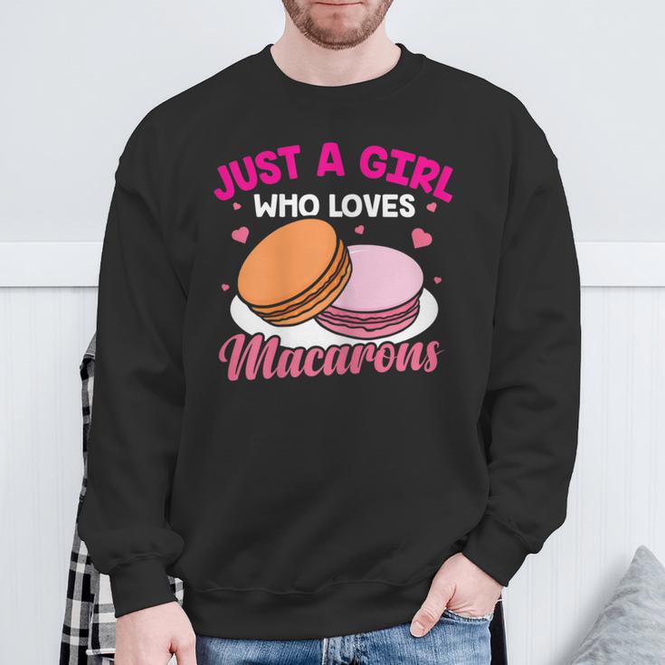 Macaron Love Macaroons Sweatshirt Geschenke für alte Männer