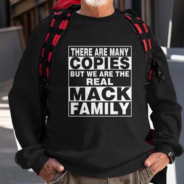 Mack Surname Family Name Personalized Mack Sweatshirt Gifts for Old Men