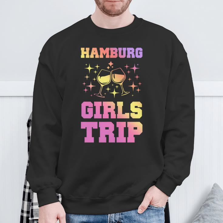 Mädchenausflug Nach Hamburg Partyurlaub-Team Sweatshirt Geschenke für alte Männer