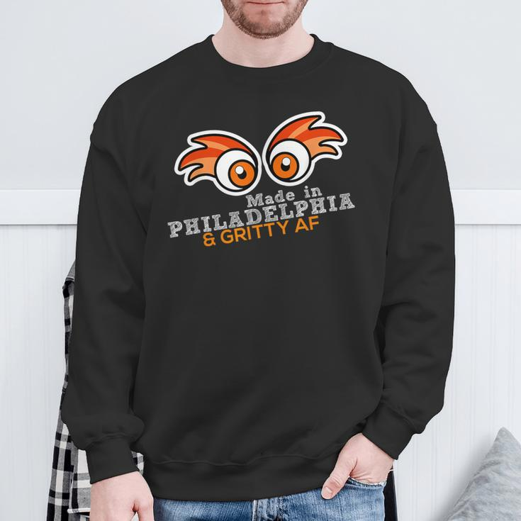 Made In Philadelphia And Gritty Af Sweatshirt Gifts for Old Men