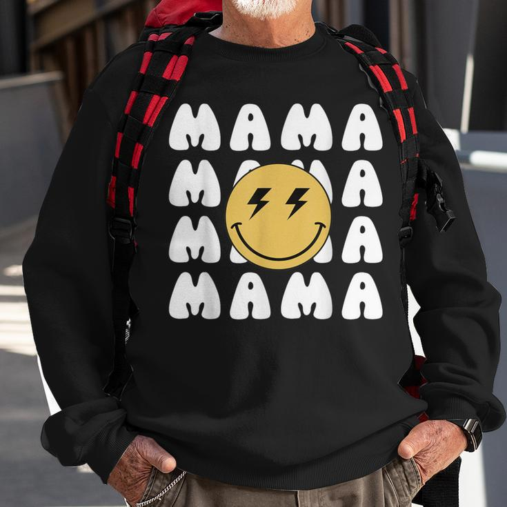 Mama One Happy Dude Birthday Theme Family Matching Sweatshirt Gifts for Old Men