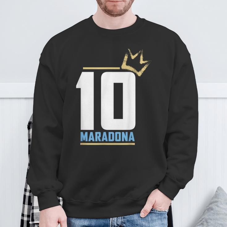 Maradona Sueno Bendito El 10 Sweatshirt Geschenke für alte Männer