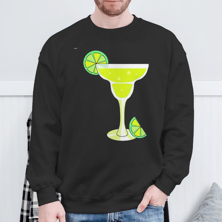 Margaritas Made Me Do It Drinking Sweatshirt Gifts for Old Men