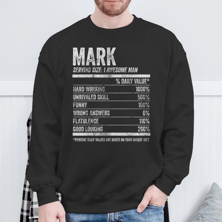 Mark Nutrition Personalized Name Name Facts Sweatshirt Gifts for Old Men