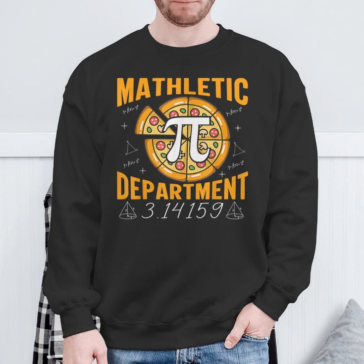 Mathletic Department 314159 Pi Day Math Teacher Sweatshirt Gifts for Old Men