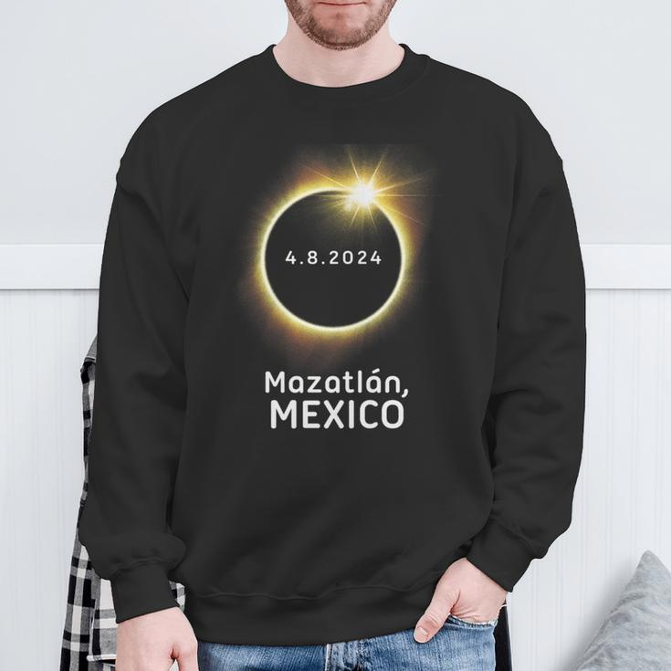 Mazatlan Mexico Total Solar Eclipse 2024 Totality 4824 Sweatshirt Gifts for Old Men
