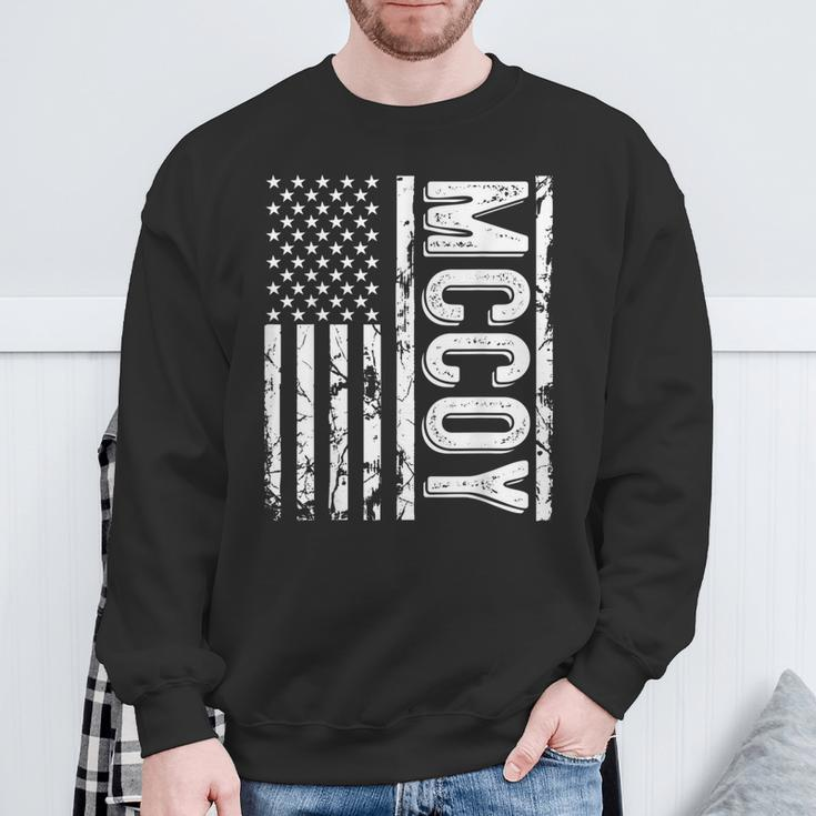 Mccoy Last Name Surname Team Mccoy Family Reunion Sweatshirt Gifts for Old Men