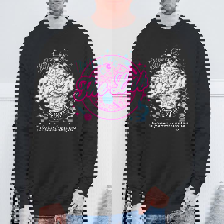 Medical Laboratory Technician Lab Week 2024 Technologist Sweatshirt Gifts for Old Men