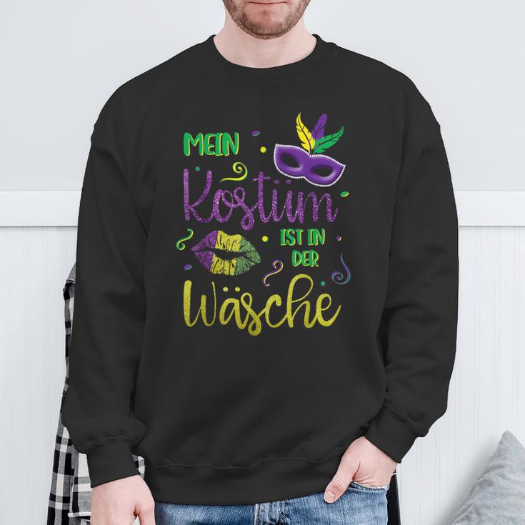 Mein Kostüm Ist In Der Wäsche Carnival Fancy Dress Sweatshirt Geschenke für alte Männer