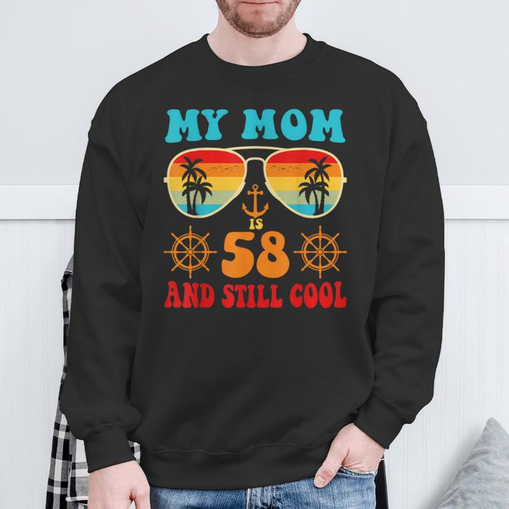 Meine Mutter Ist 58 Und Immer Noch Coolintage Cruise 58 Geburtstag Lustig Sweatshirt Geschenke für alte Männer