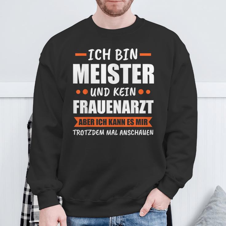 Meister 2023 Exam Bestanden Sweatshirt Geschenke für alte Männer