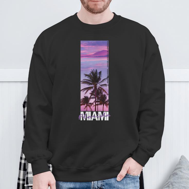 Miami Florida Usa Summer Sweatshirt Geschenke für alte Männer