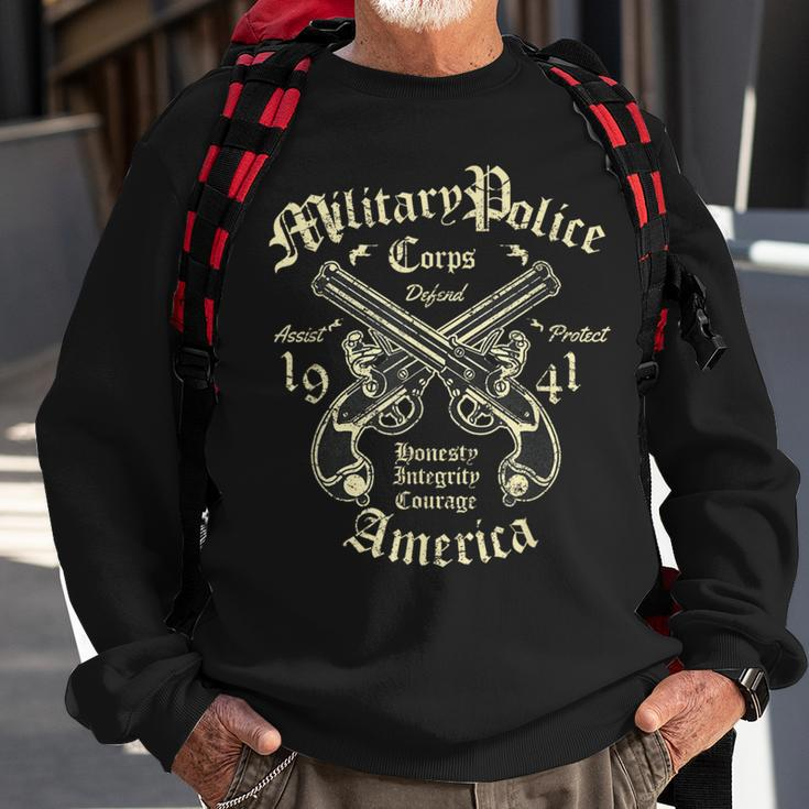 Military Police Corps Us Army Sweatshirt Gifts for Old Men