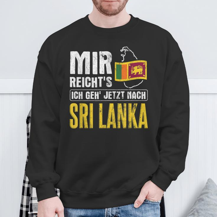 Mir Reicht's Geh Nach Sri Lanka Home Holiday Sri Lanka Sweatshirt Geschenke für alte Männer