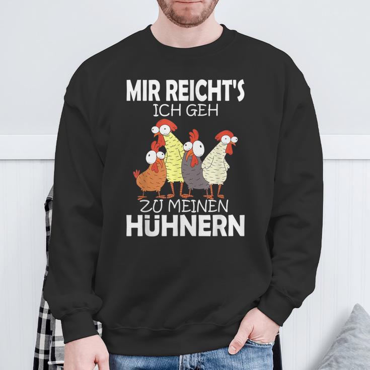 Mir Reichts Ich Geh Zu Meinen Hühnern Farmer Sweatshirt Geschenke für alte Männer