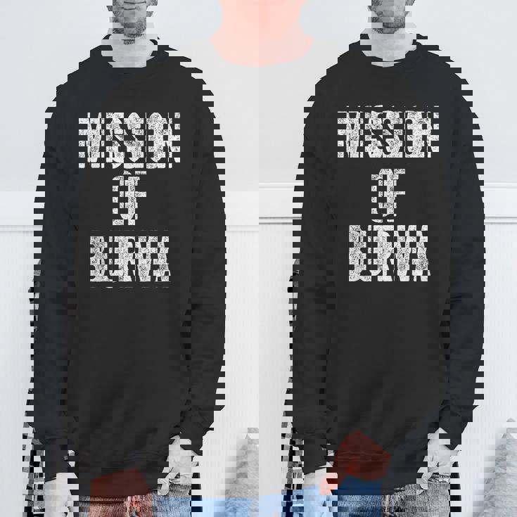 Mission Of Burma Retro Sweatshirt Gifts for Old Men
