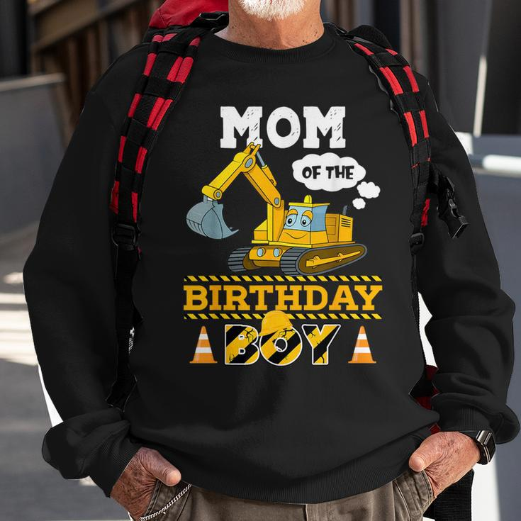 Mom Of The Birthday Boy Construction 1St Birthday Party Sweatshirt Gifts for Old Men