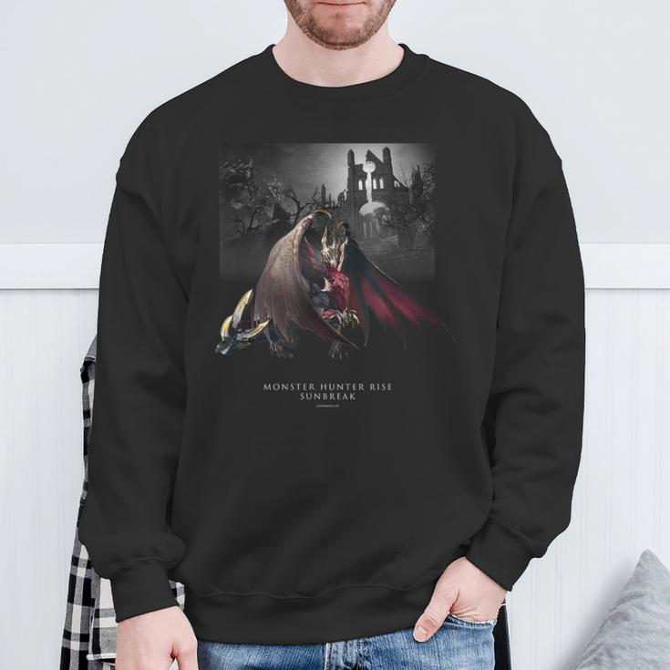 Monster Hunter RiseSunbreak Malzeno Sweatshirt Geschenke für alte Männer