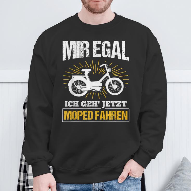 Moped Ich Geh' Jetzt Moped Fahren Ich Geh' Jetzt Moped F S Sweatshirt Geschenke für alte Männer