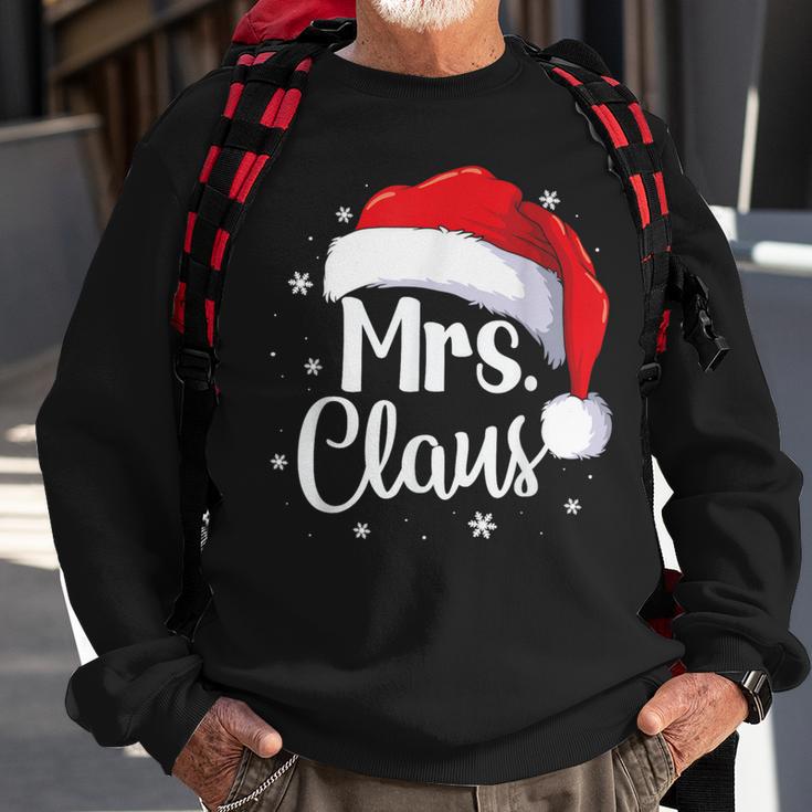 Mrs Claus Christmas Couples Matching His And Her Pajama Sweatshirt Gifts for Old Men