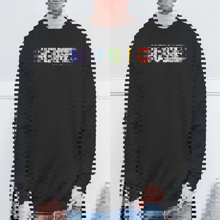Música House Edm Rave Dj Electro Deep House Lover Camisa de entrenamiento Regalos para ancianos