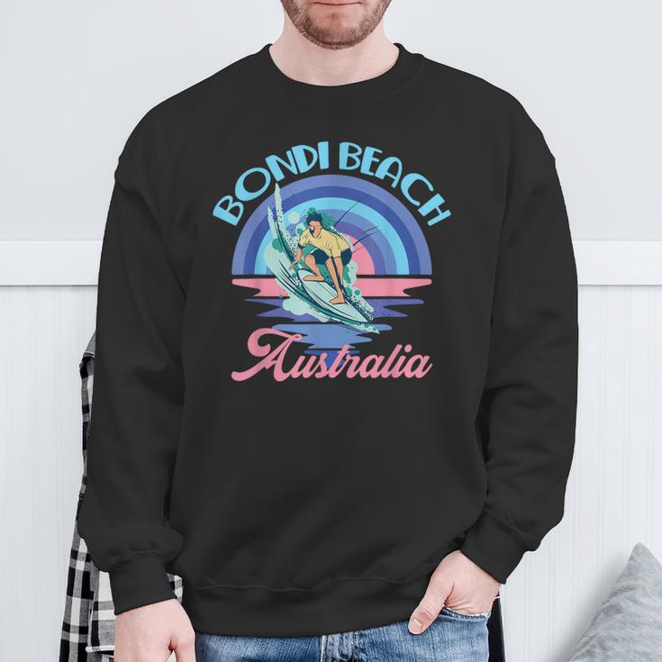 Nächste Welle Auf Australien Bondi Beach Surfen Urlaub Sommer Sweatshirt Geschenke für alte Männer