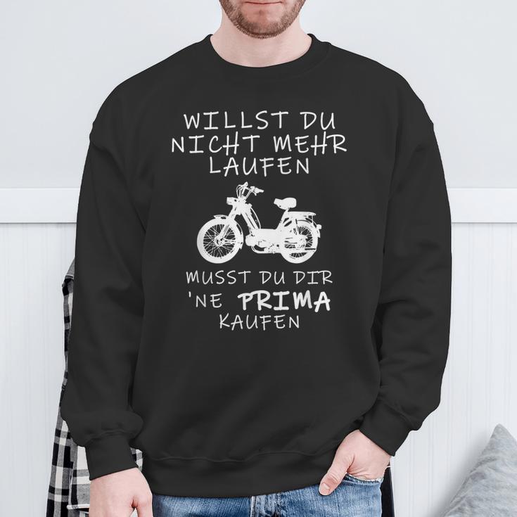 Ne Prima Kaufen I Mofa Prima 5 Sweatshirt Geschenke für alte Männer