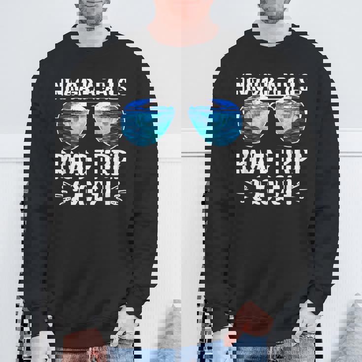 Niagara Falls Road Trip 2024 Sunglasses Family Vacation Sweatshirt Gifts for Old Men